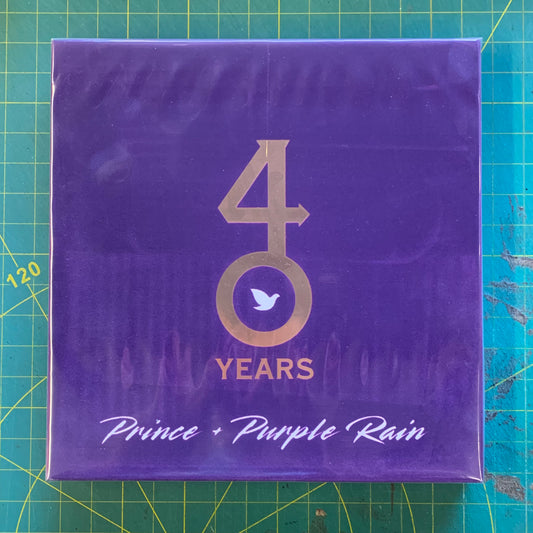 Prince and Purple Rain: 40 Years (Purple velvet slipcase)