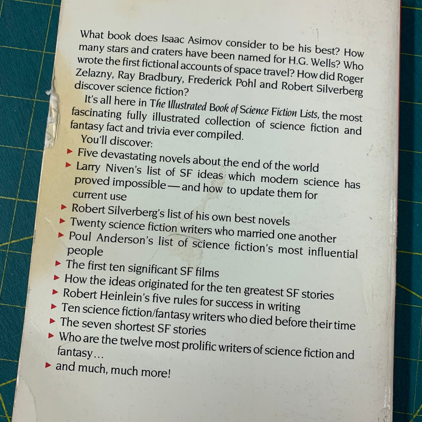 The Illustrated Book of Science Fiction Lists