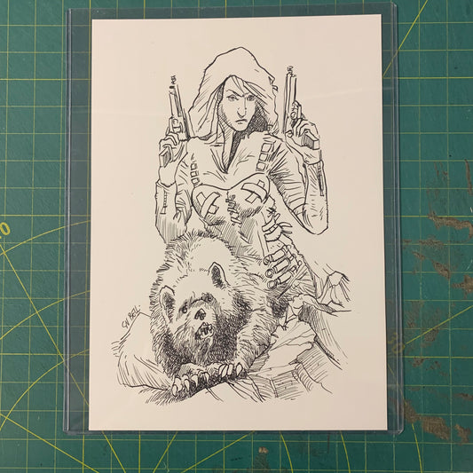 Dessin à la plume — No. 28