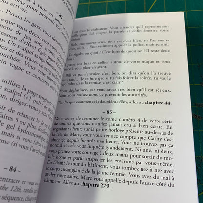 Un slasher dont vous êtes le héros: Années 80