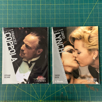 Lot 2 livres Collection Grands Cinéastes (Lynch / Coppola)