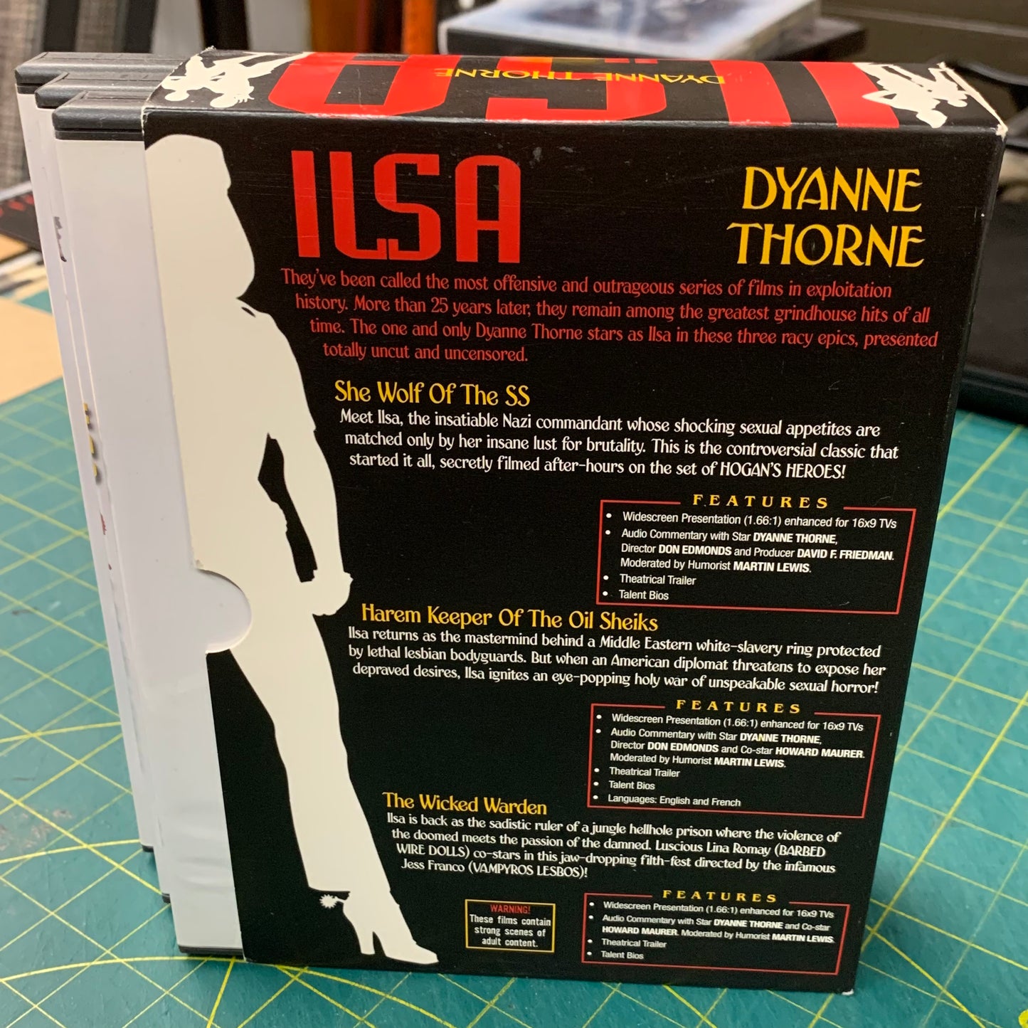 Ilsa — 3 Discs Collection Box set