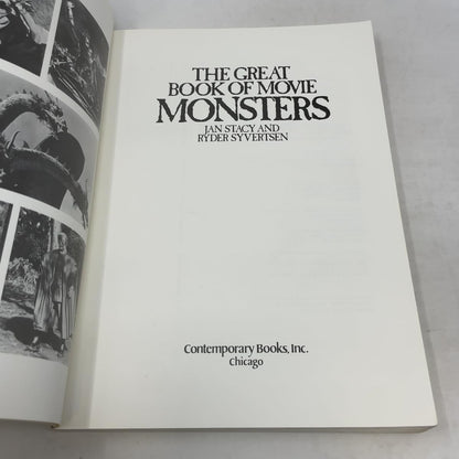 The Great Book of Movie Monsters