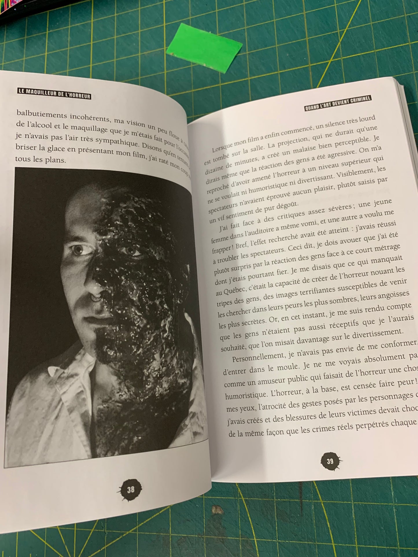 Le Maquilleur de l’Horreur — Rémy Couture