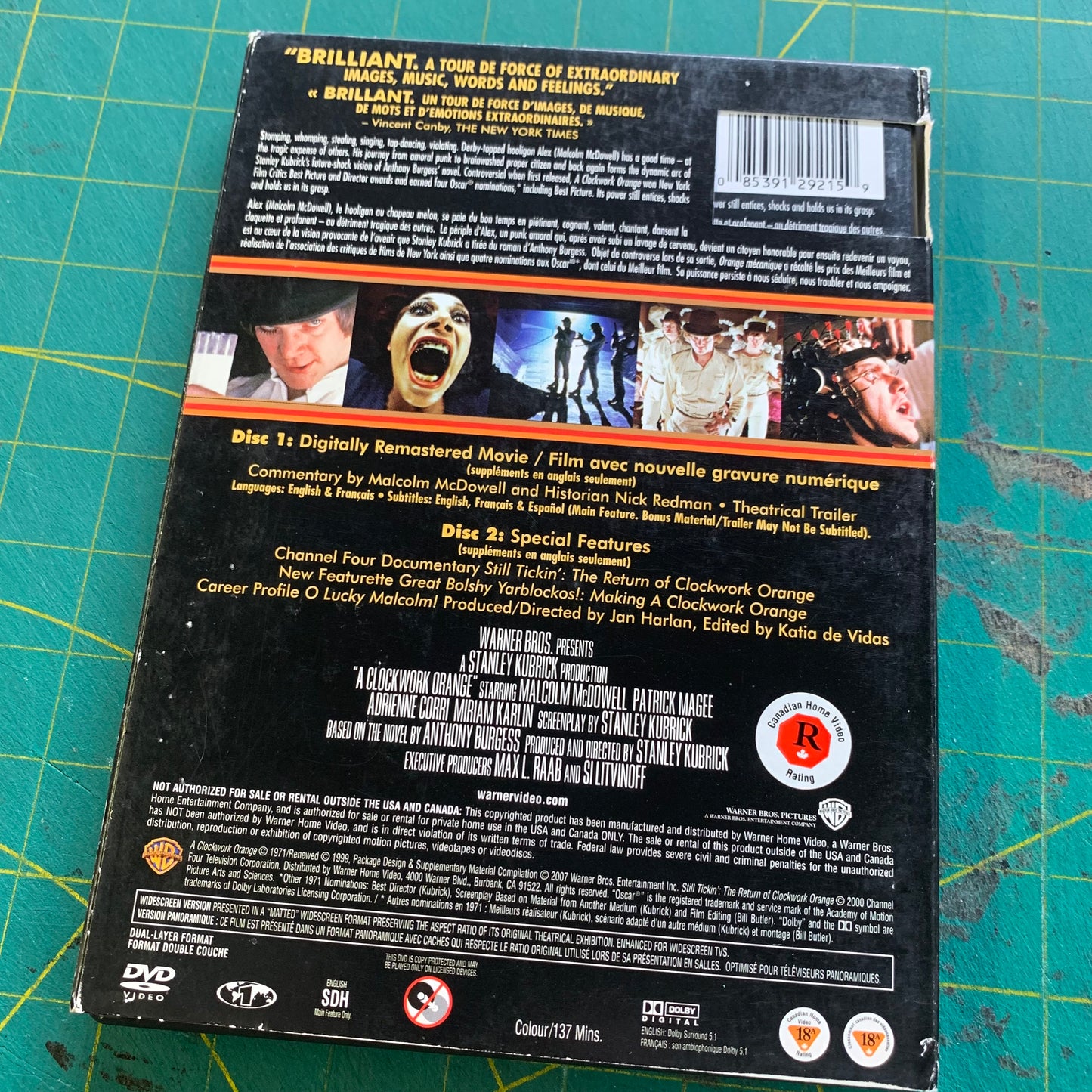 A Clockwork Orange (VF Orange Mécanique)