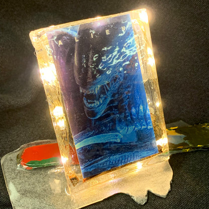 Bricolage Alien en résine avec LED