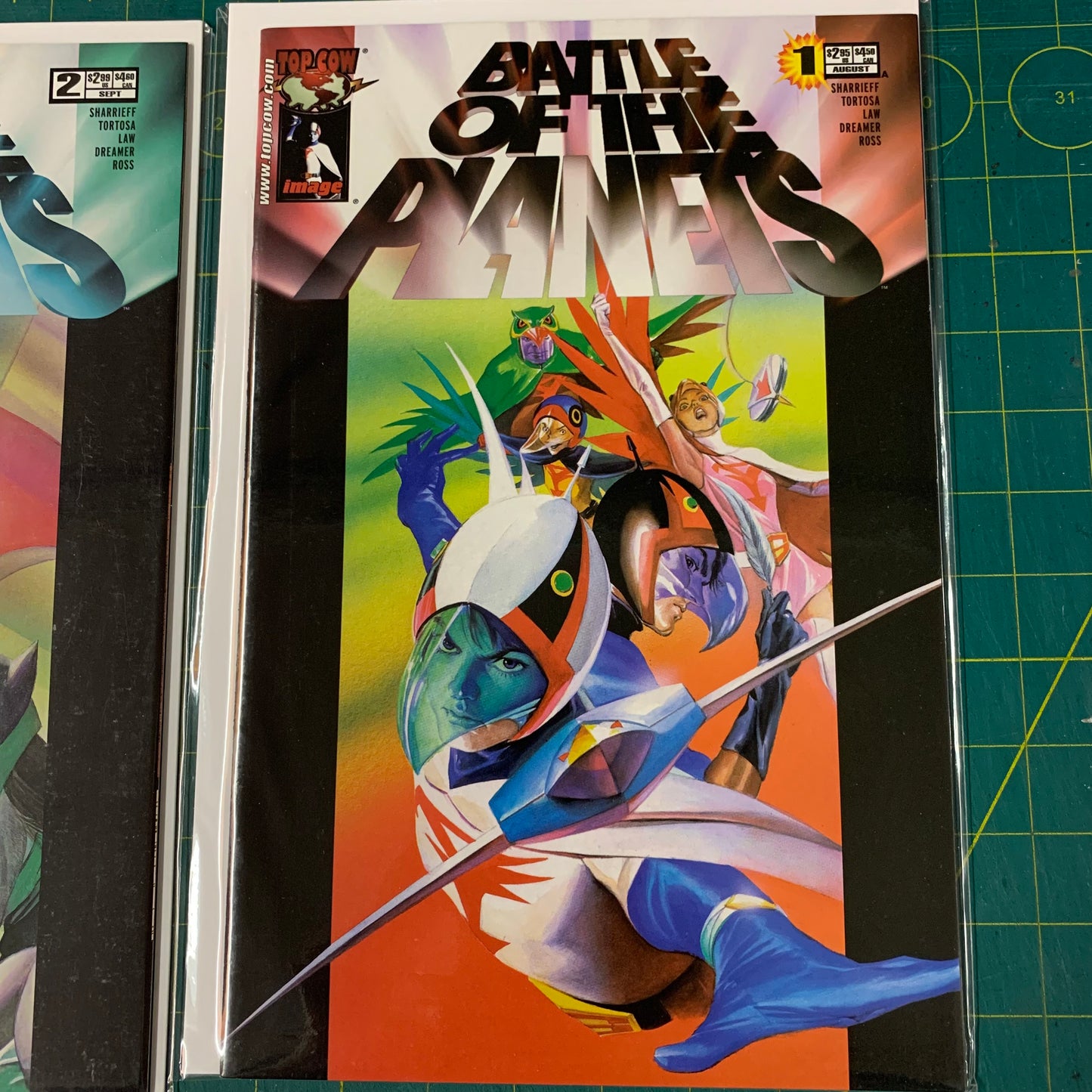 Lot 5 nos. Battle of the Planets