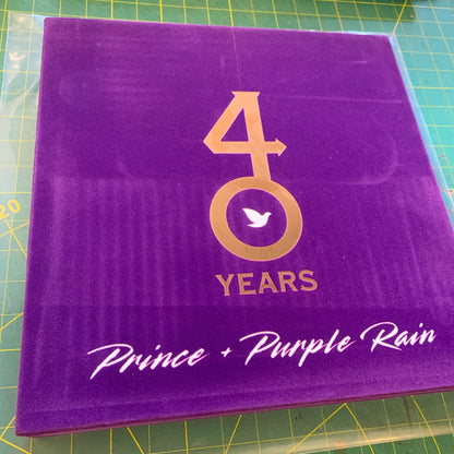 Prince and Purple Rain: 40 Years (Purple velvet slipcase)