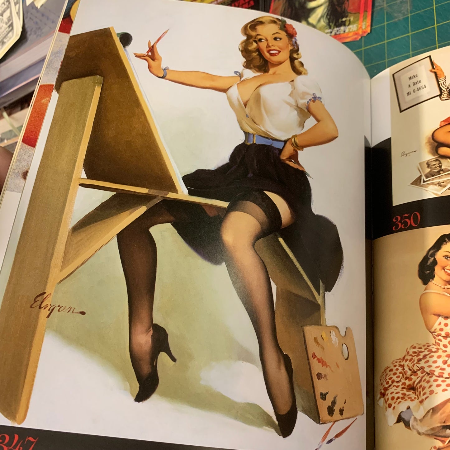 Gil Elvgren - All his glamorous American pin-ups (Jumbo)