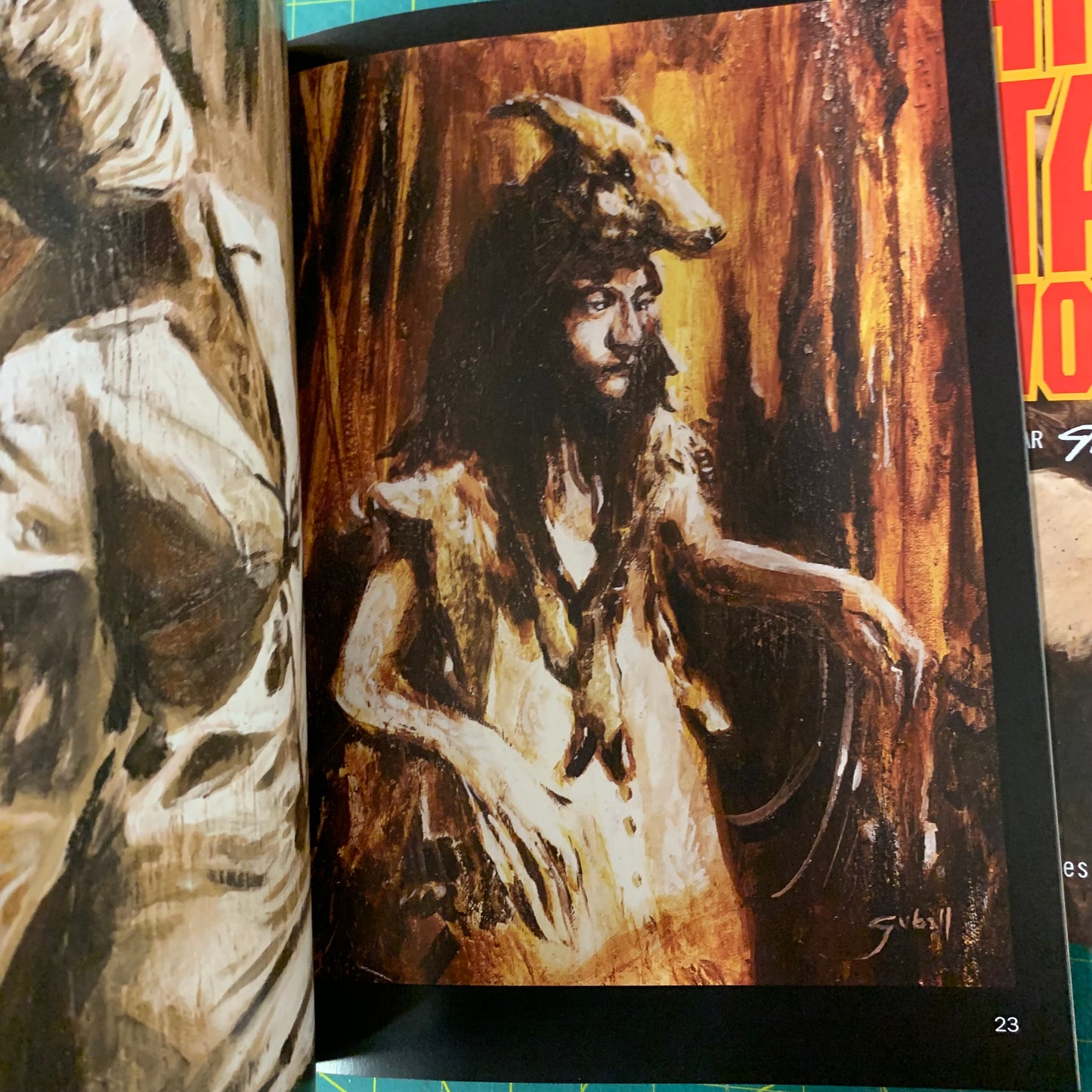 Lot 4 livres de peinture par Sv Bell