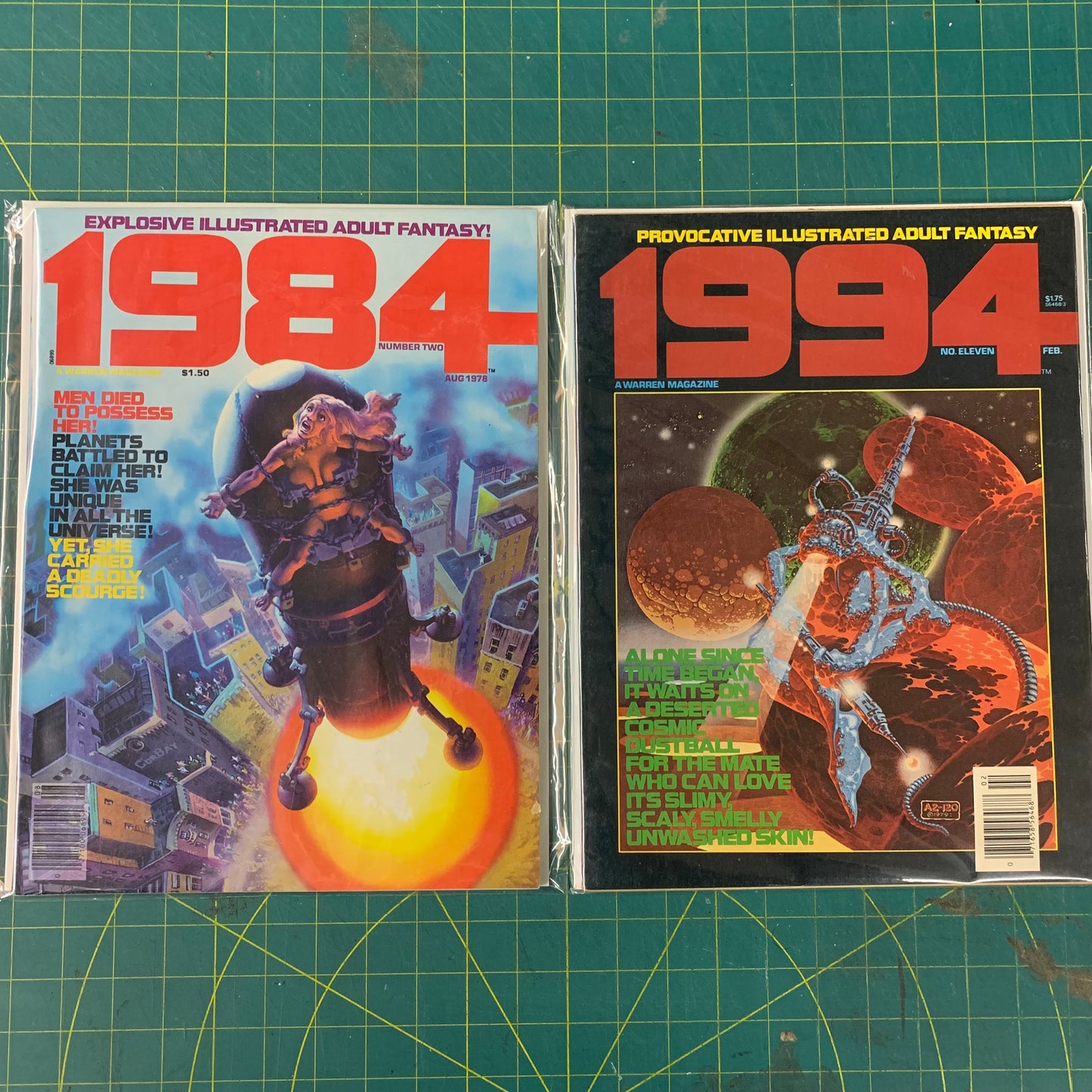 Lot Warren 2 nos. 1984 / 1994