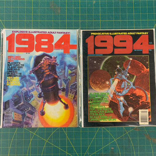 Lot Warren 2 nos. 1984 / 1994