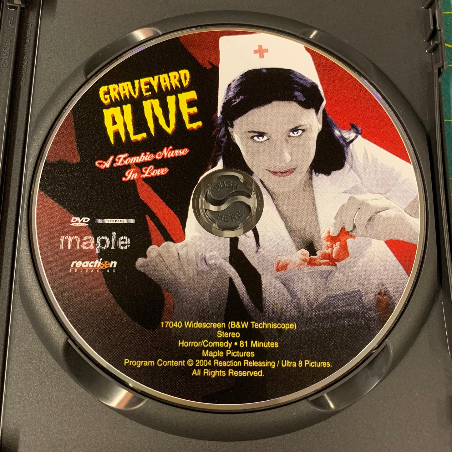 Graveyard Alive: A Zombie Nurse in Love