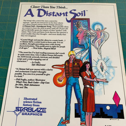 A Distant Soil — Immigrant Song