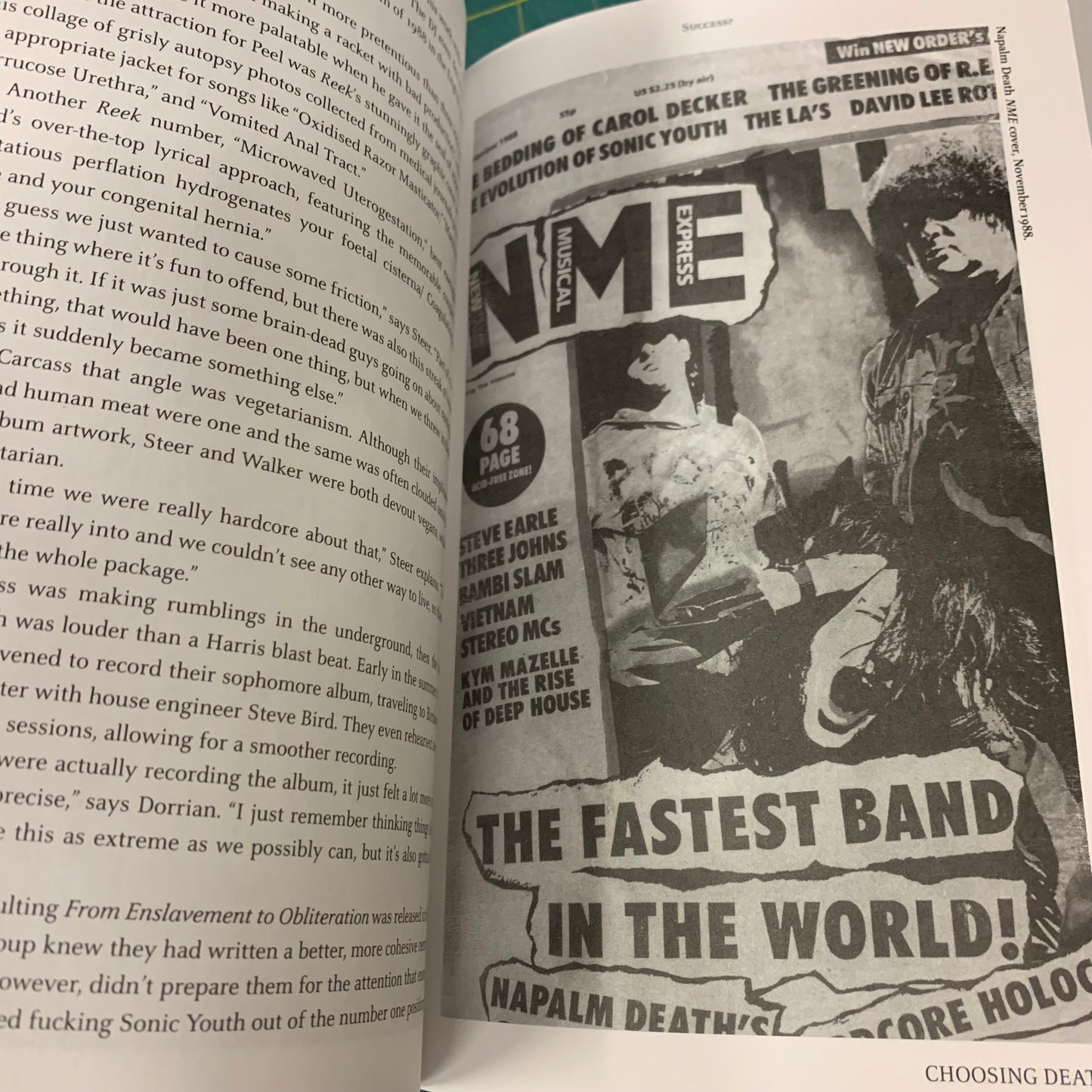 Choosing Death: The Improbable History of Death Metal and Grindcore
