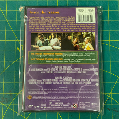 The Curse of Frankenstein / Taste The Blood of Dracula