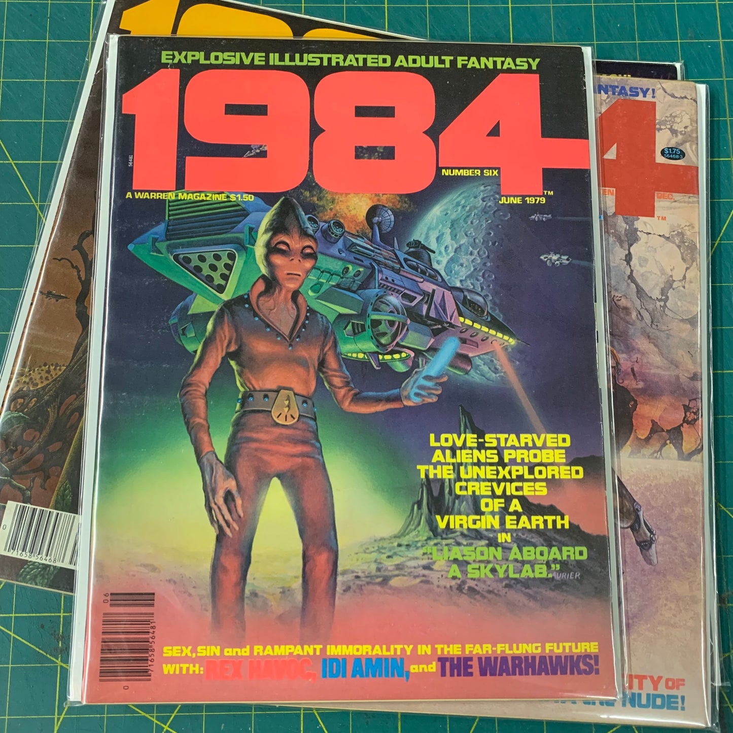 Lot 4 nos. “1984” Warren Magazine