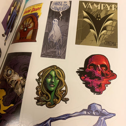 The Extreme Horror Sticker Book: 500+ Stickers