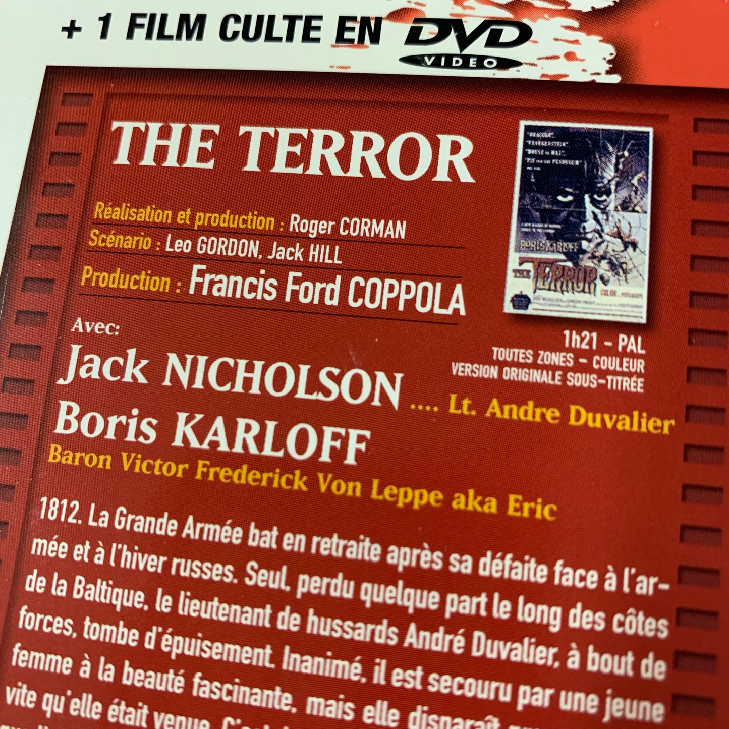 Horreur — Les meilleures musiques de films (CD + DVD zone 2)