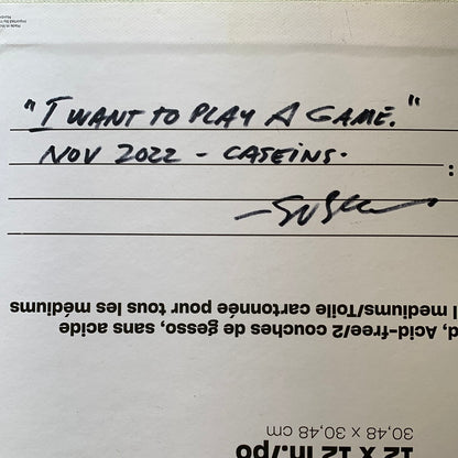 I want to play a game.