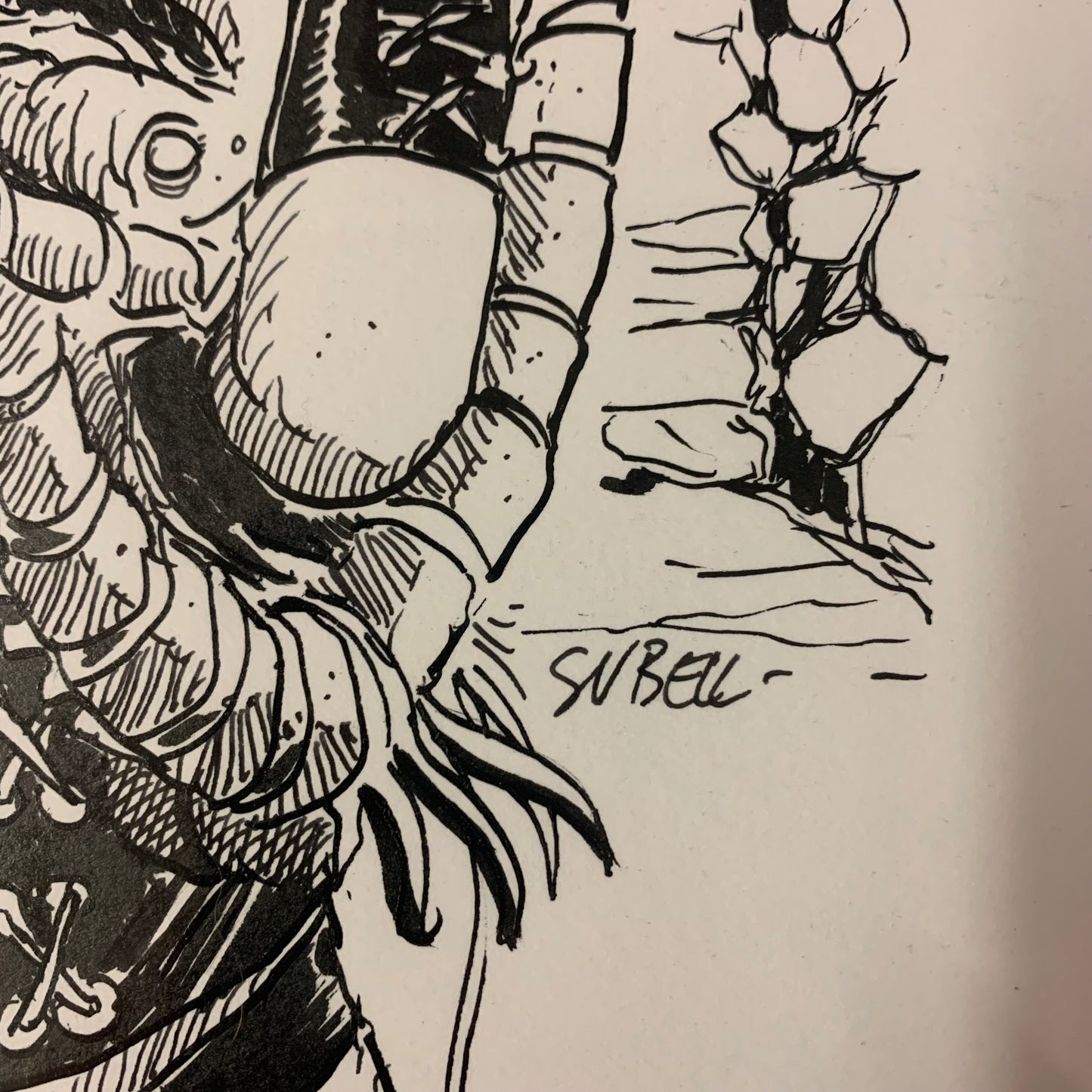 Dessin à la plume — No. 118