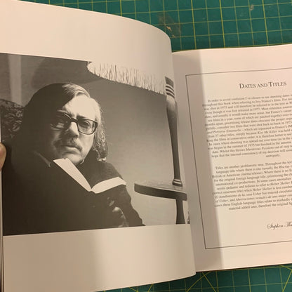 Flowers of Perversion – The delirious cinema of Jesús (Jess) Franco, vol. 2 ltd edition signed