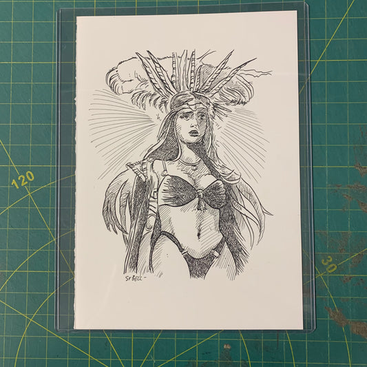 Dessin à la plume — No. 97