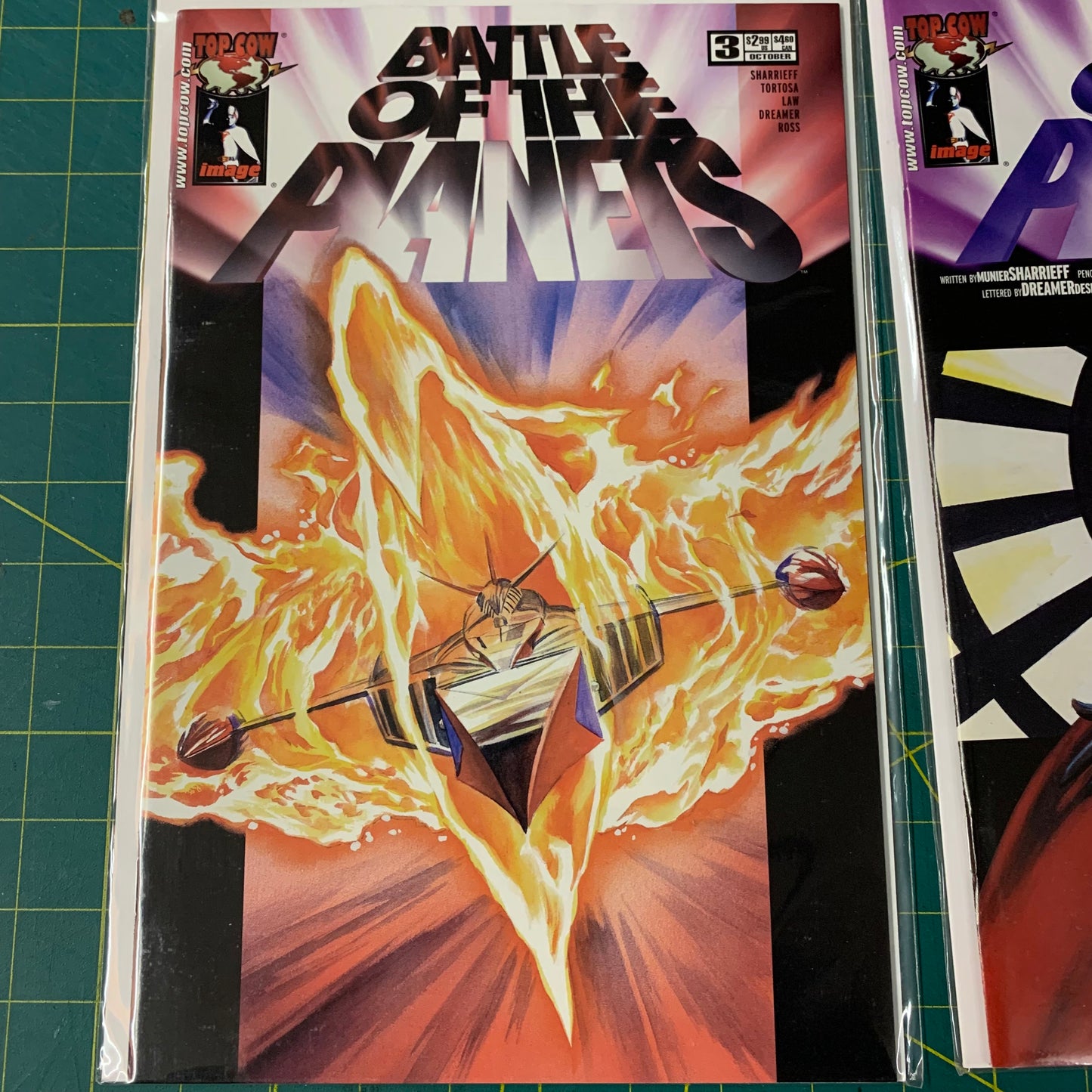 Lot 5 nos. Battle of the Planets