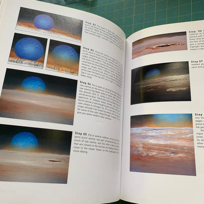 Space Art - How to draw and paint planets
