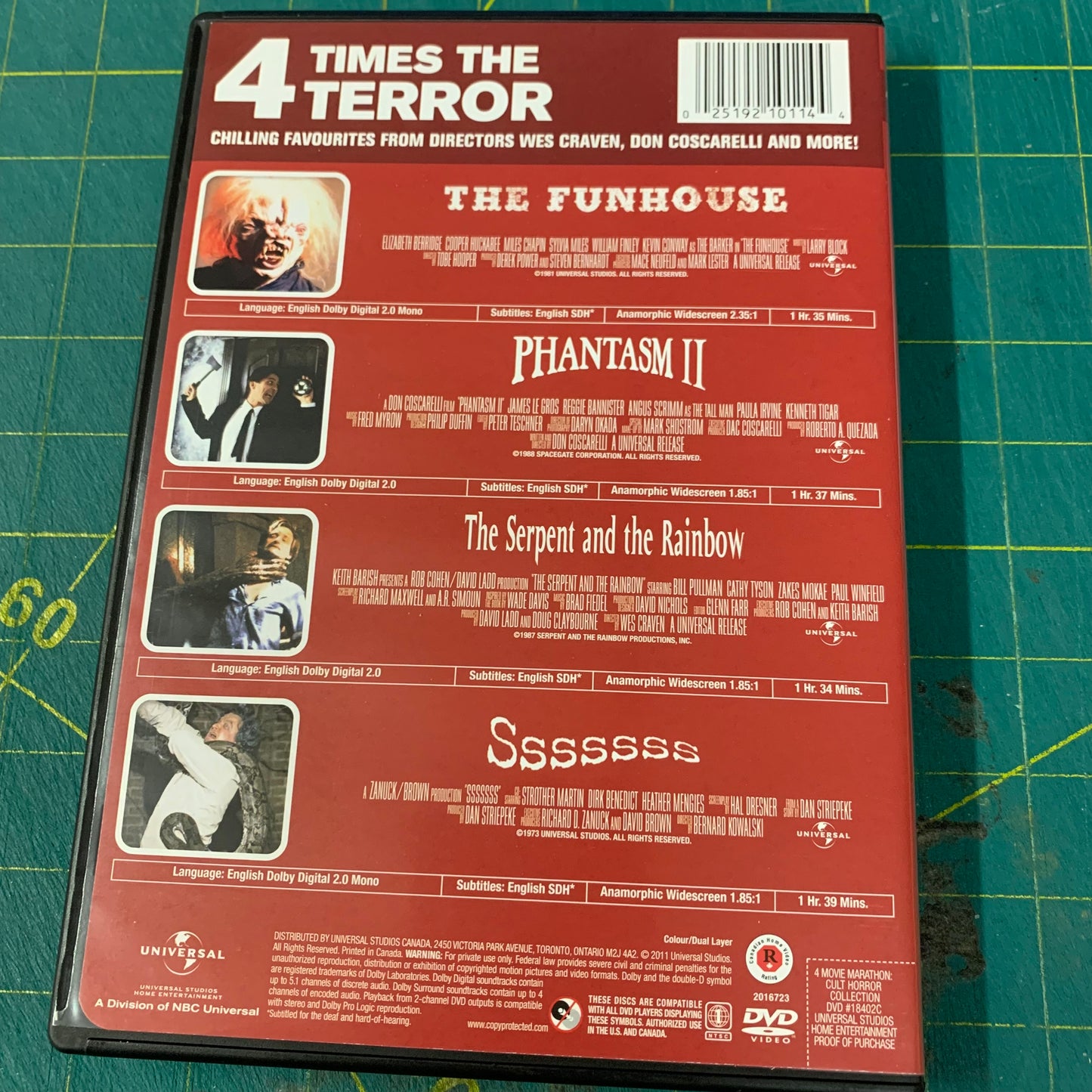 Cult Horror Collection (4 movies)