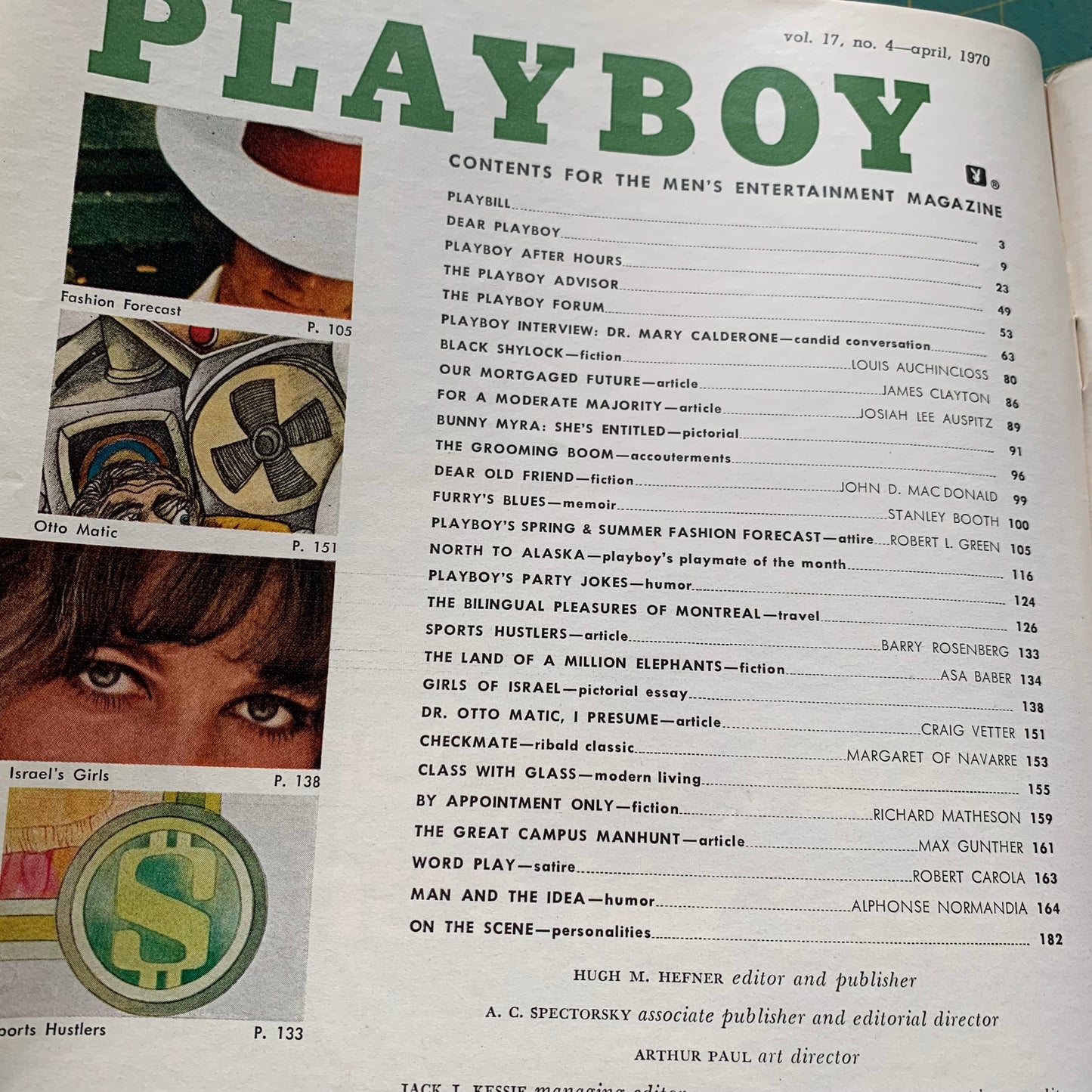 Playboy ― April 1970