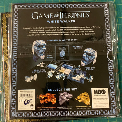 Série complète Game of Thrones 3D Masks (4 boxes)