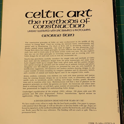 Celtic art – The methods of construction
