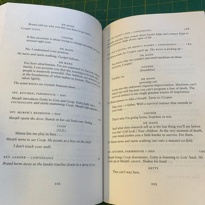 Interstellar: The Complete Screenplay With Selected Storyboards
