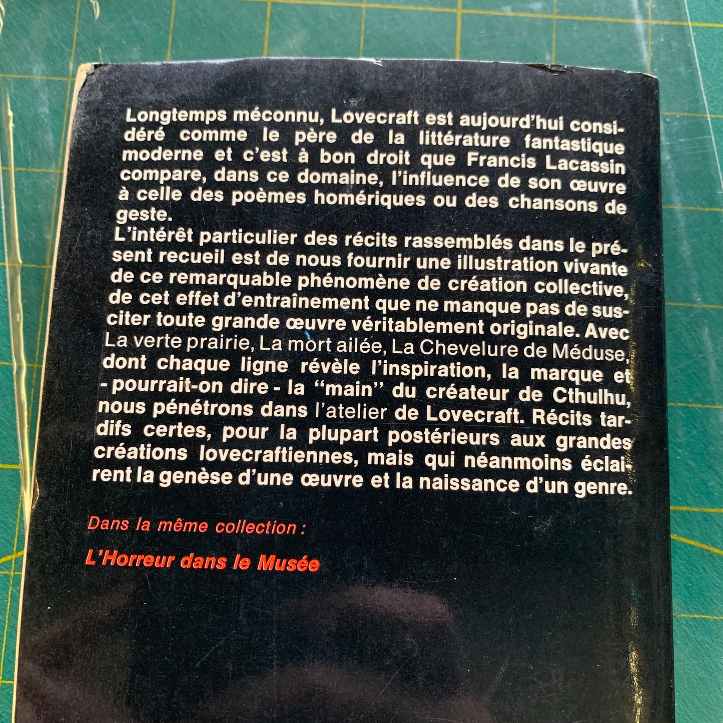 L'Horreur dans le cimetière: H.P. Lovecraft