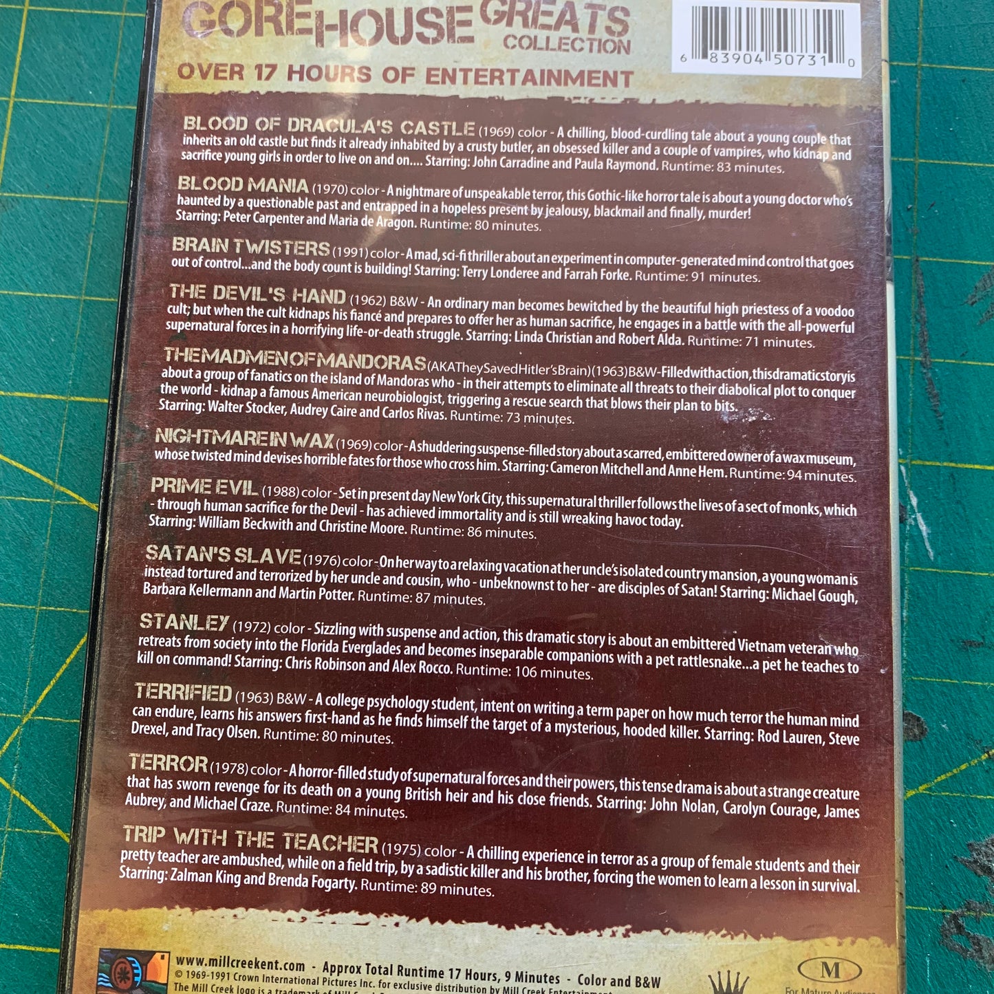 Gore House Greats Collection (12 films)