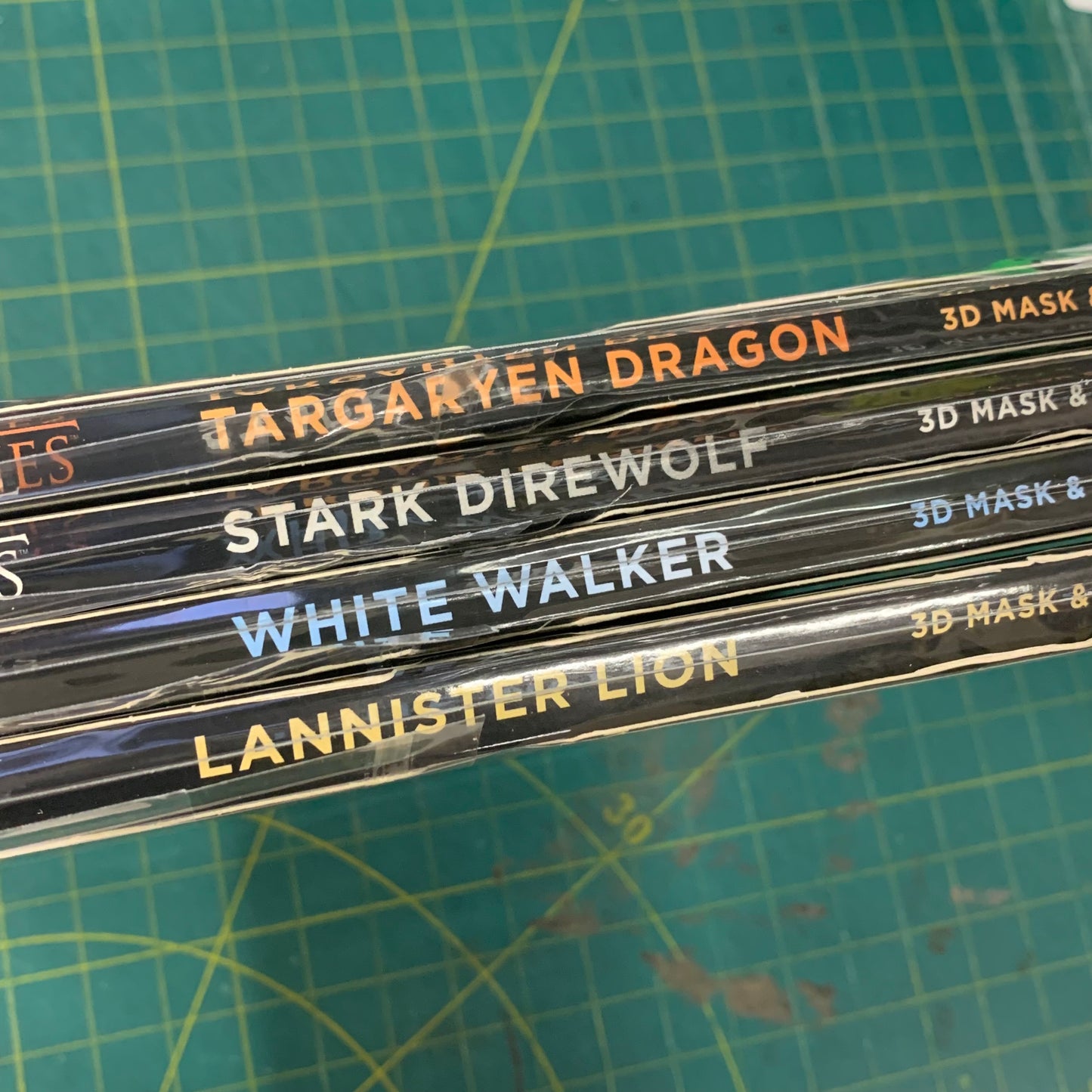 Série complète Game of Thrones 3D Masks (4 boxes)