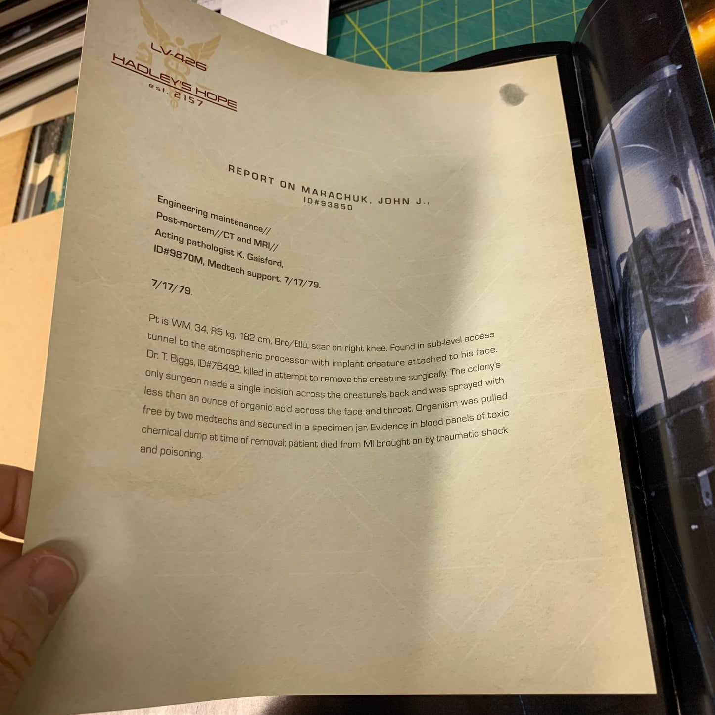 Alien: The Weyland Yutani Report