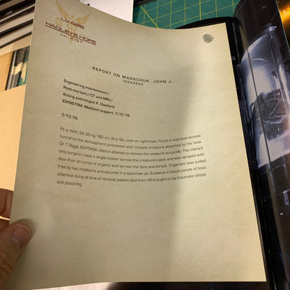 Alien: The Weyland Yutani Report