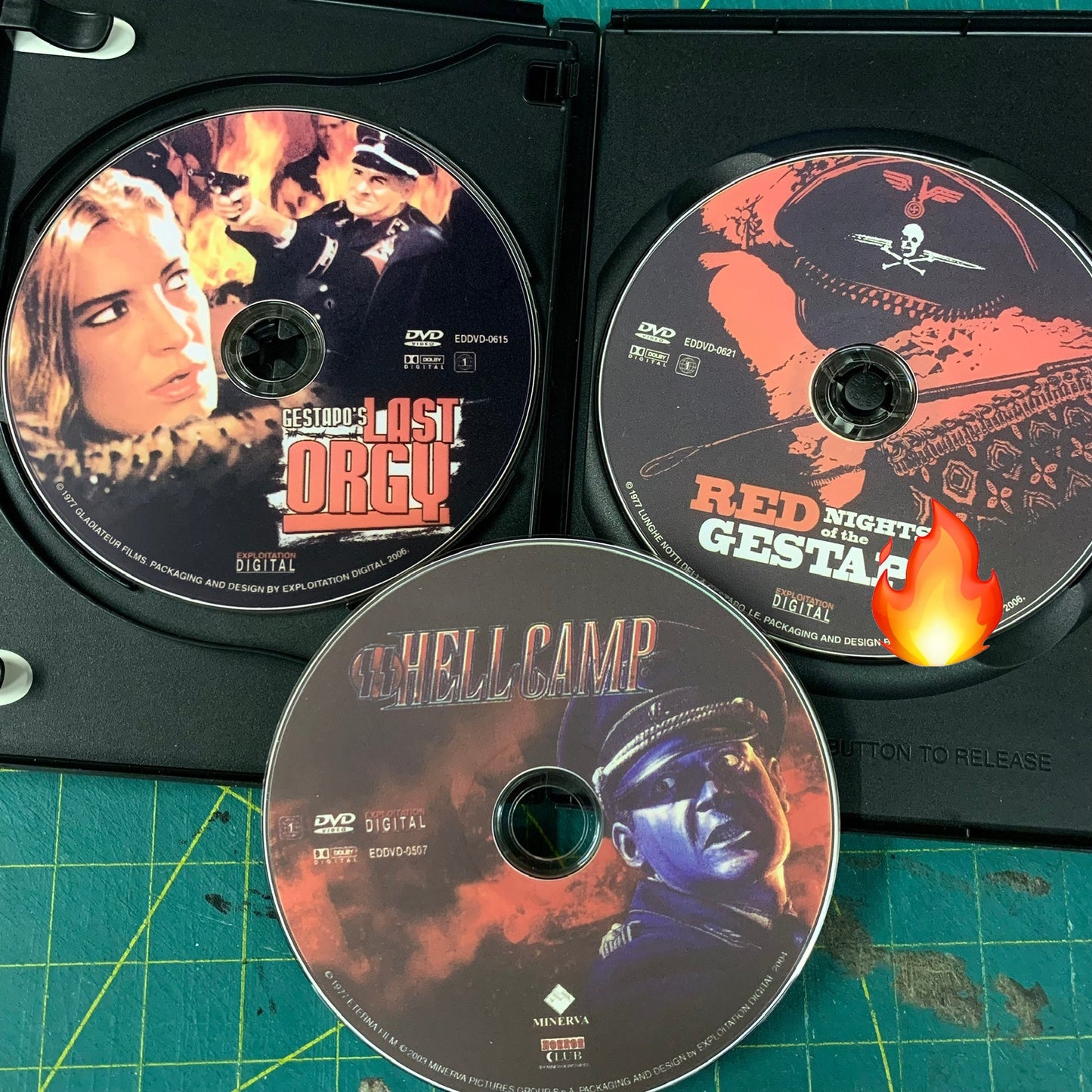 SS Hell Pack II (3 films)