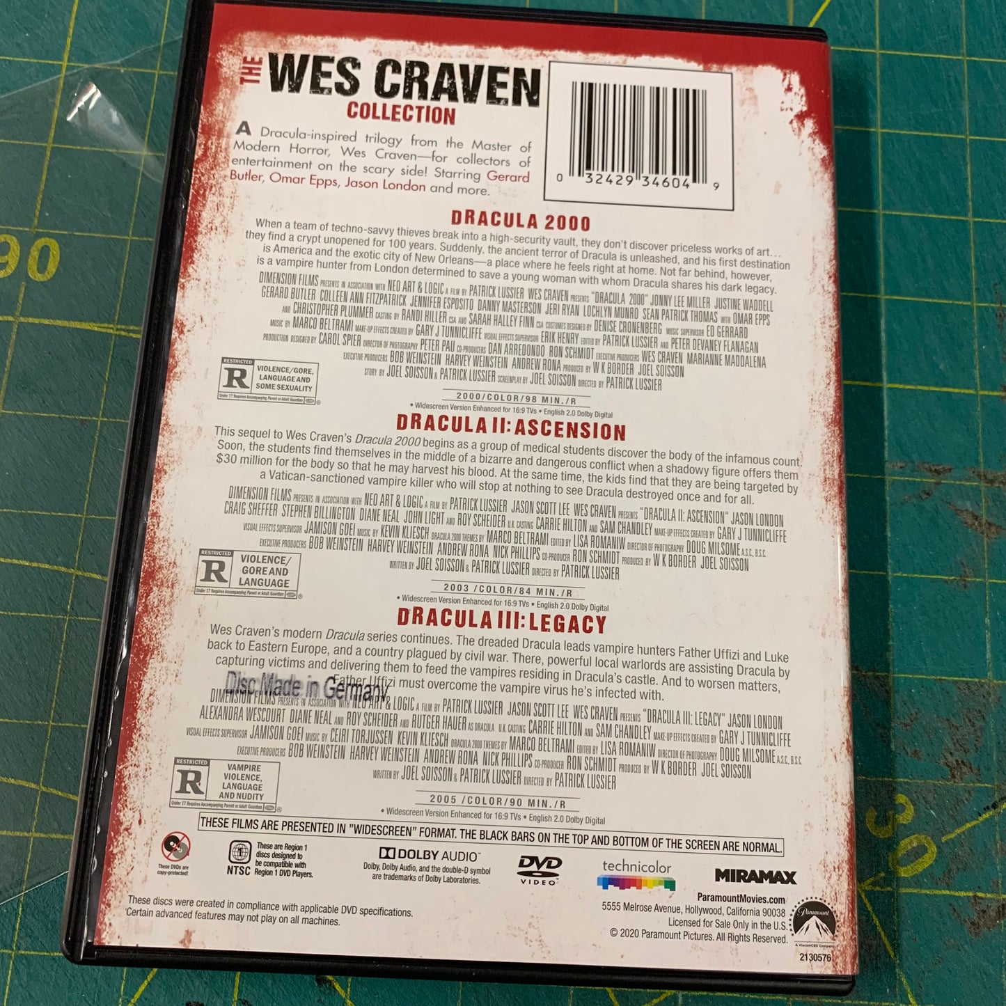 The Wes Craven Collection (3 films)