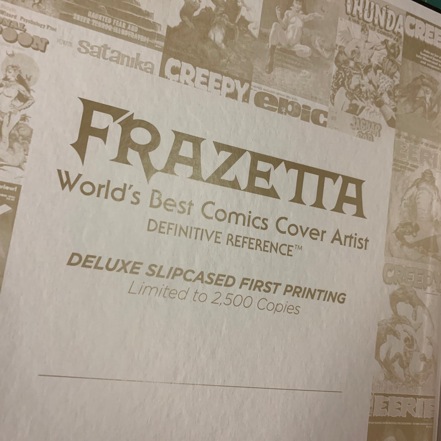 Frank Frazetta – World’s best comics cover artist