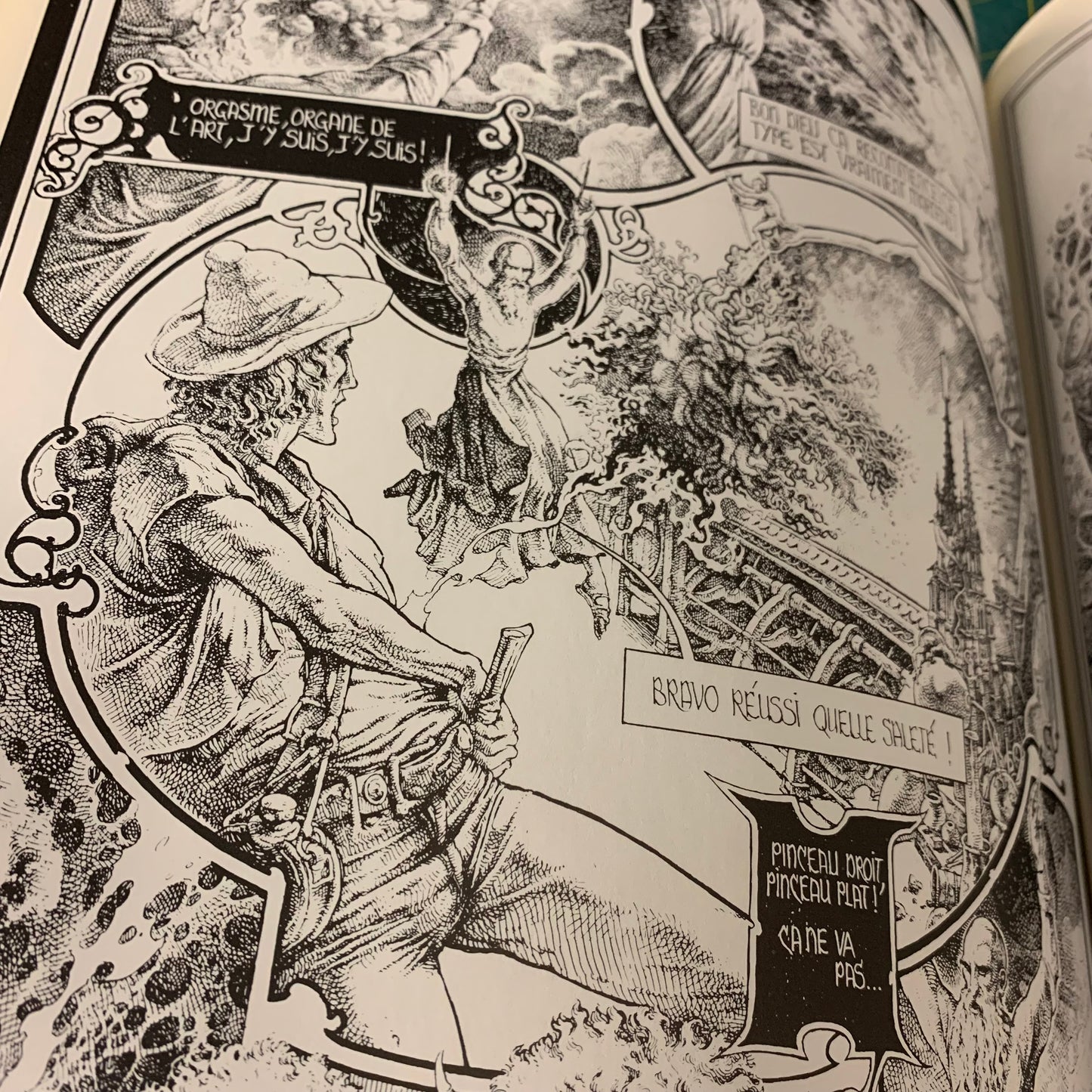 Le Mage Acrylic — Bihannic / Druillet