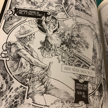 Le Mage Acrylic — Bihannic / Druillet