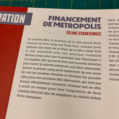 Construire Metropolis