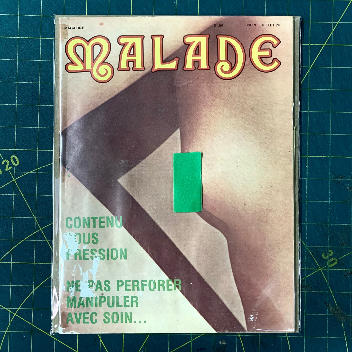 Malade (Juillet 1974)