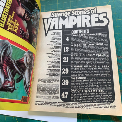 Strange Stories of Vampires Comix (Warren Presents)