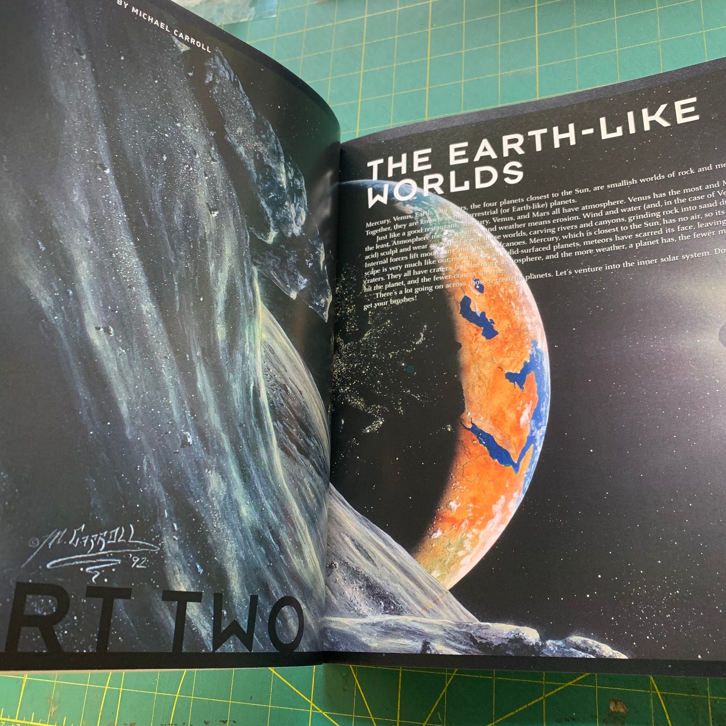 Space Art - How to draw and paint planets