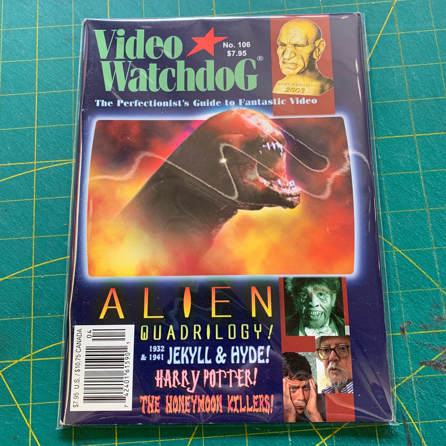 Lot 4 numéros Video Watchdog