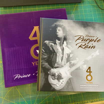 Prince and Purple Rain: 40 Years (Purple velvet slipcase)